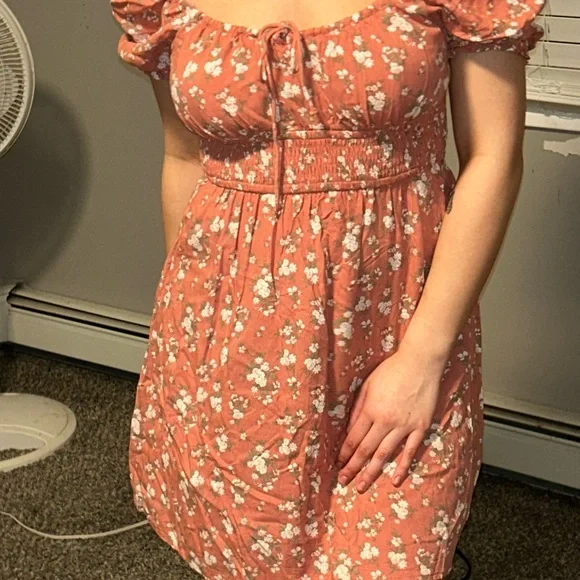 Floral Pink Dress - Picture 1 of 5